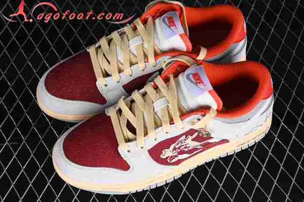 Nike SB Dunk Low Blanc/Rouge FJ5429-133
