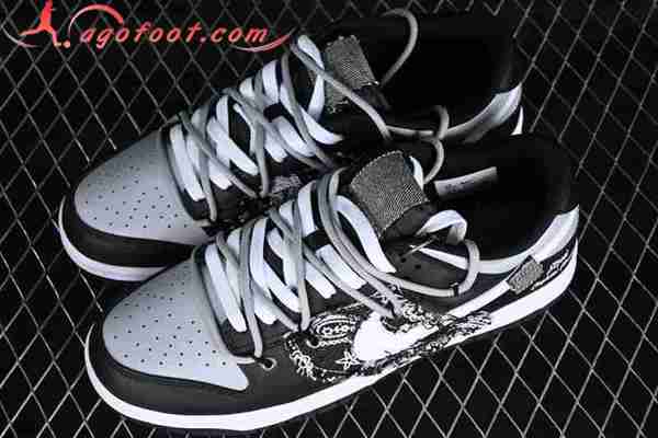 Nike SB Dunk Low Blanc/Gris/Noir DV0831-002