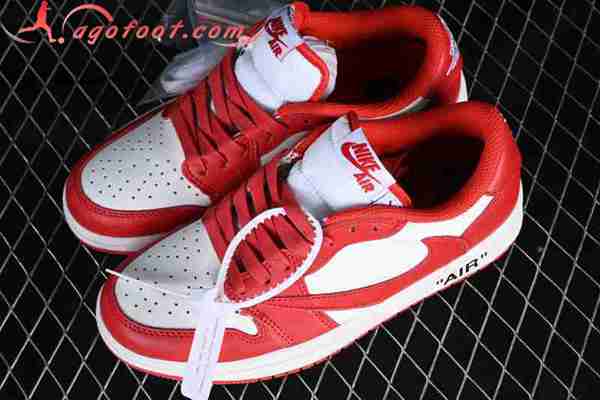 Nike Air Jordan 1 Low Blanc/Rouge DM7890-103