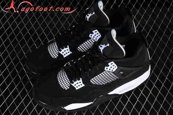 Nike Air Jordan 4 Retro AJ4 Blanc/Noir FQ8138-001