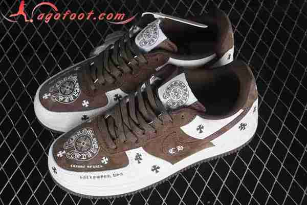 Nike Air Force 1'07 Low Blanc/Brun KL2307-505