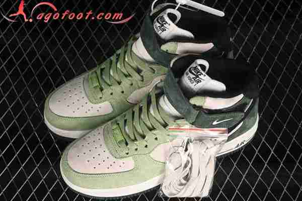 Nike Air Force 1'07 Mid Blanc/Vert CG9908-103