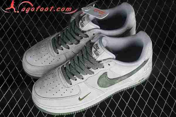 Nike Air Force 1'07 Low Gris/Vert WW5021-623