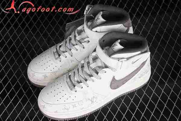 Nike Air Force 1'07 Mid Blanc/Gris DV9988-300
