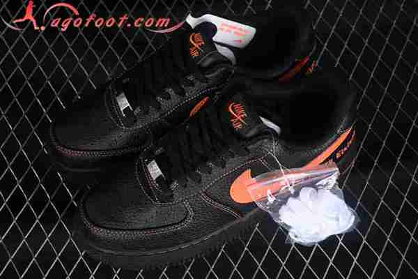 Nike Air Force 1'07 Low Noir/Orange AA5360-001-02