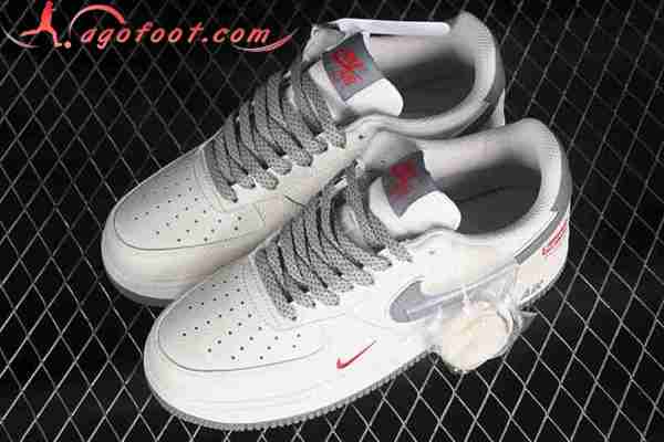 Nike Air Force 1'07 Low Blanc/Gris HD9888-004