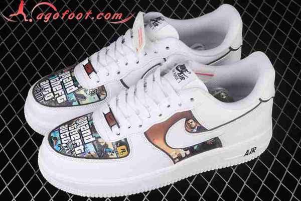 Nike Air Force 1'07 Low Blanc/Noir CW2288-302
