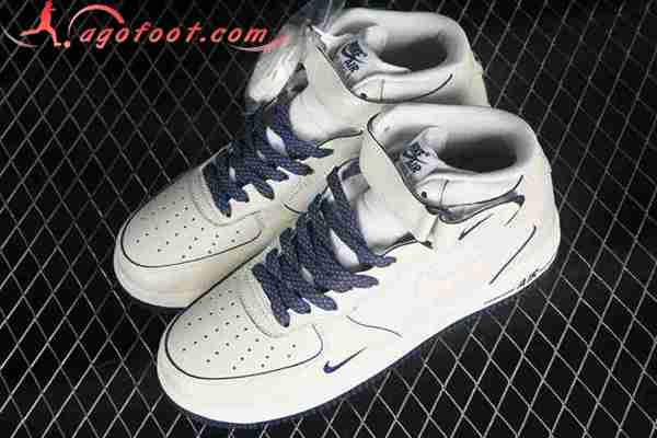 Nike Air Force 1'07 Mid Blanc/Bleu SG2356-801