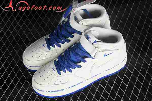 Nike Air Force 1'07 Mid Blanc/Bleu NU3060-686