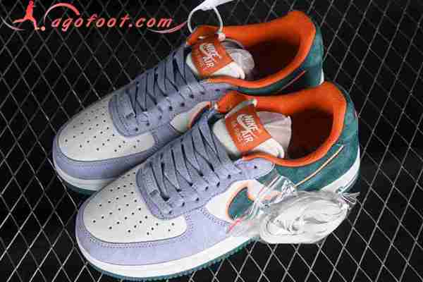 Nike Air Force 1'07 Low Blanc/Pourpre/Vert LF8989-888