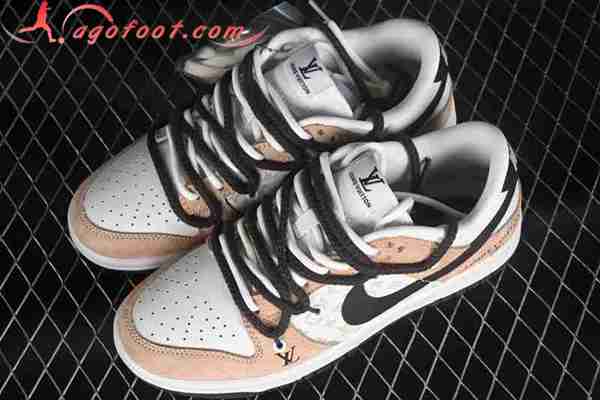 Nike SB Dunk Low Blanc/Noir/Brun FC1688-167