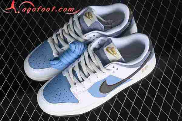 Nike SB Dunk Low Blanc/Noir/Bleu MS2022-886