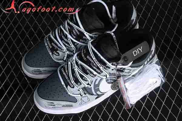 Nike SB Dunk Low Blanc/Gris/Noir DJ6188-002