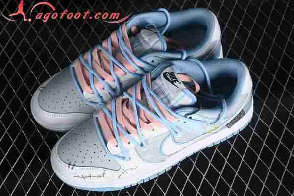 Nike SB Dunk Low Blanc/Gris/Bleu/Rose FB1871-011