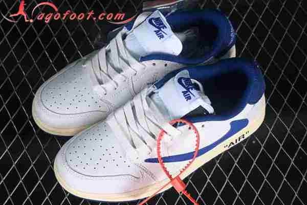 Nike Air Jordan 1 Low Blanc/Bleu DH7890-111