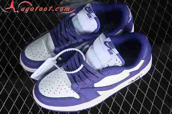 Nike Air Jordan 1 Low Blanc/Pourpre DM7890-386