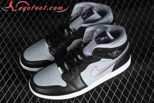Nike Air Jordan 1 Mid Gris/Noir FB9892-002 -02