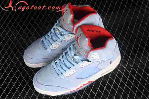 Nike Air Jordan 5 AJ5 Bleu/Rouge CI1899-400