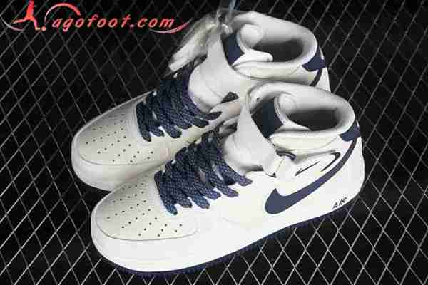 Nike Air Force 1'07 Mid Blanc/Bleu SH0235-566