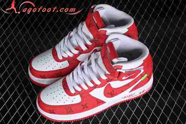 Nike Air Force 1'07 Low Blanc/Rouge CW2289-111