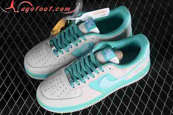 Nike Air Force 1'07 Low Gris/Bleu/Vert DZ1382-222