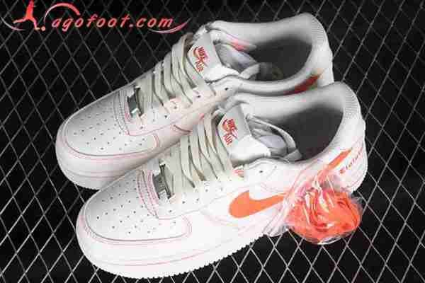 Nike Air Force 1'07 Low Blanc/Orange AA5360-007