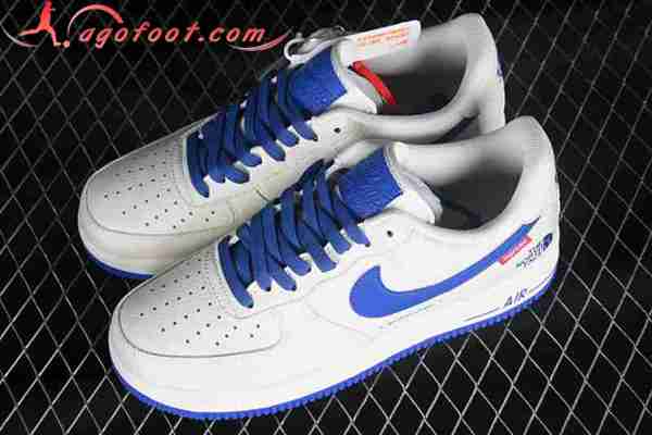 Nike Air Force 1'07 Low Blanc/Bleu SU2305-003