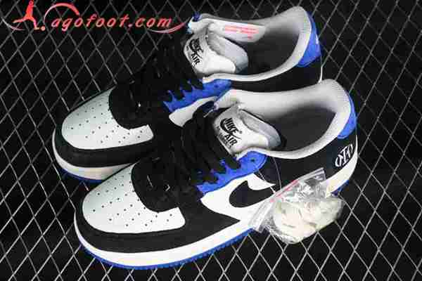 Nike Air Force 1'07 Low Blanc/Noir/Bleu AV0383-231