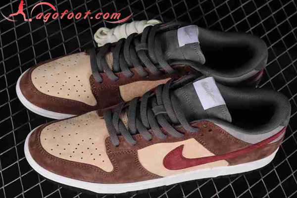 Nike SB Dunk Low Gris/Jaune/Brun/Rouge CV1026-053