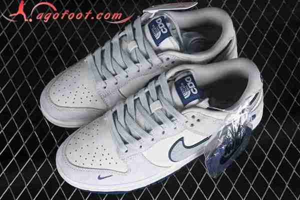 Nike SB Dunk Low Blanc/Gris/Bleu FC1688-179