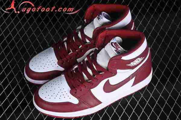 Nike Air Jordan 1 High Zoom CMFT Blanc/Rouge DZ5485-160