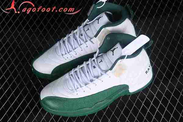 Nike Air Jordan 12 AJ12 Blanc/Vert 136001-063
