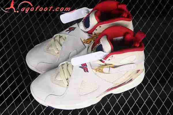 Nike Air Jordan 8 AJ8 Blanc/Jaune/Rouge FJ2850-107
