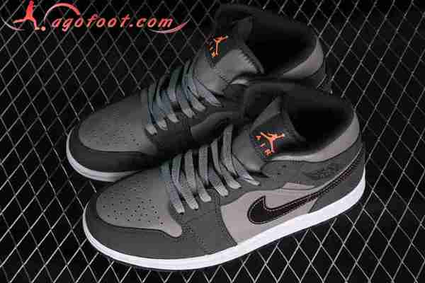 Nike Air Jordan 1 Mid Gris/Noir FQ8338-017