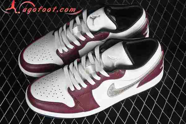 Nike Air Jordan 1 Low Blanc/Rouge FJ5735-100