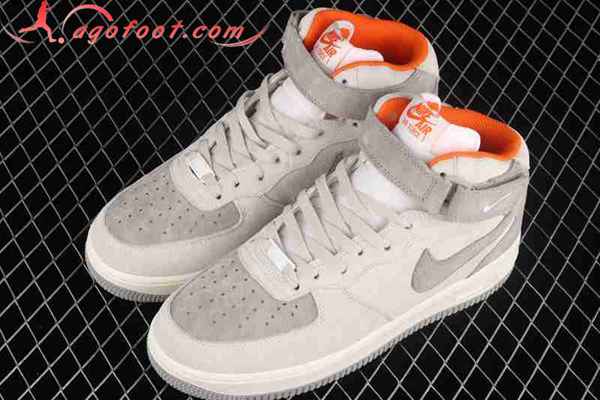 Nike Air Force 1'07 Mid Gris/Orange CQ5059-105
