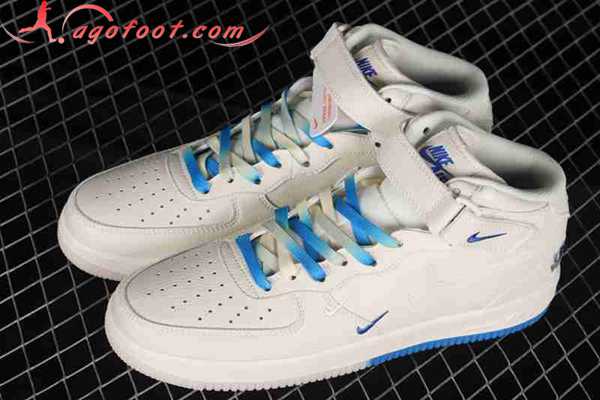 Nike Air Force 1'07 Mid Blanc/Bleu DW5696-893