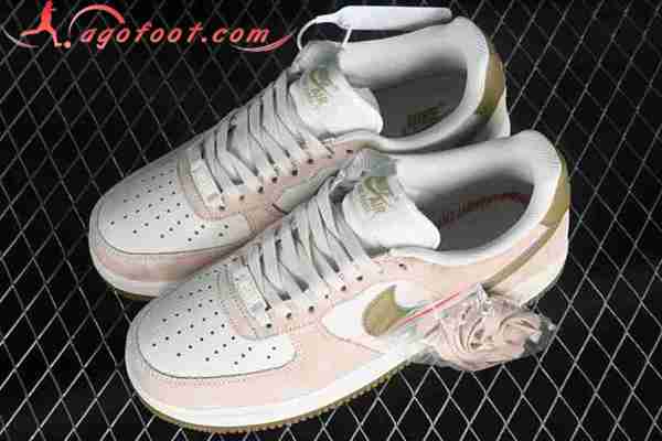 Nike Air Force 1'07 Low Blanc/Rose/Vert FF7795-222