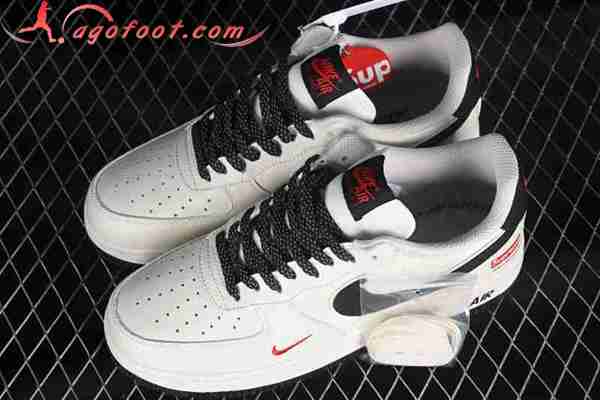 Nike Air Force 1'07 Low Blanc/Noir/Rouge HD9888-005