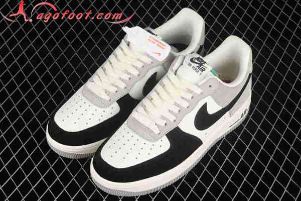 Nike Air Force 1'07 Low Blanc/Gris/Noir DQ2396-026