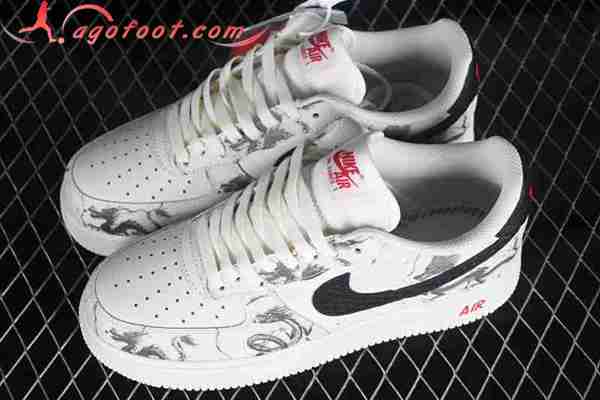 Nike Air Force 1'07 Low Blanc/Gris/Noir FC2024-888