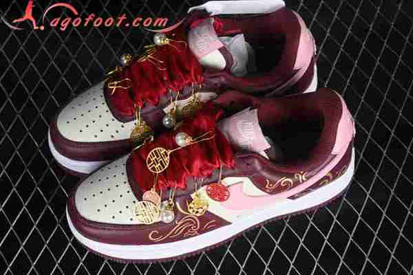 Nike Air Force 1'07 Low Jaune/Rose/Rouge FD9925-161