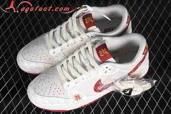 Nike SB Dunk Low Blanc/Rouge FC1688-158