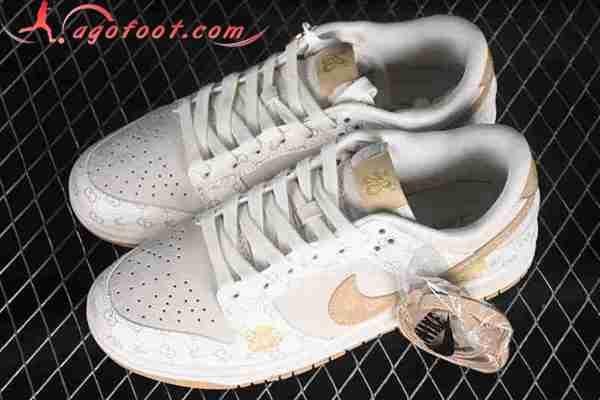 Nike SB Dunk Low Blanc/Gris/Jaune FC1688-157