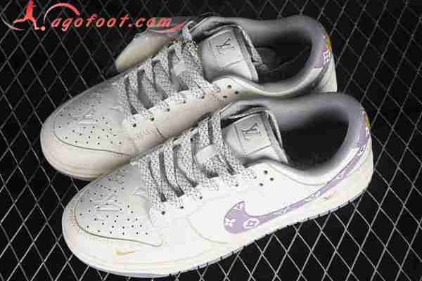 Nike SB Dunk Low Blanc/Pourpre XD6188-021
