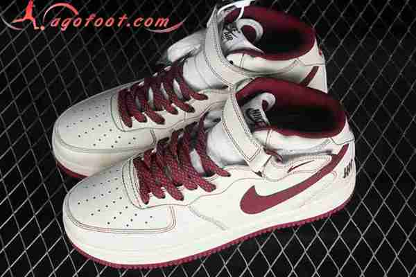 Nike Air Force 1'07 Mid Blanc/Rouge UW2369-015