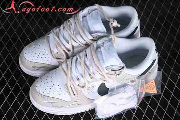 Nike SB Dunk Low Blanc/Noir/Brun DV0831-101