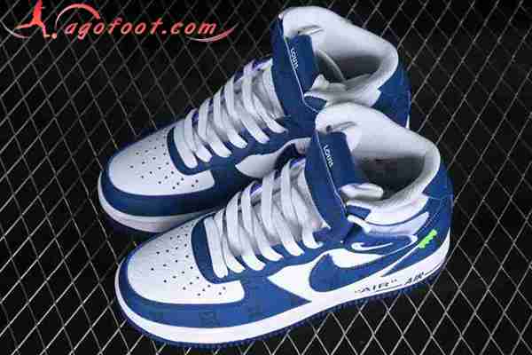 Nike Air Force 1'07 Mid Blanc/Bleu DD9625-100