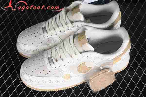 Nike Air Force 1'07 Low Blanc/Gris/Brun LX1988-005