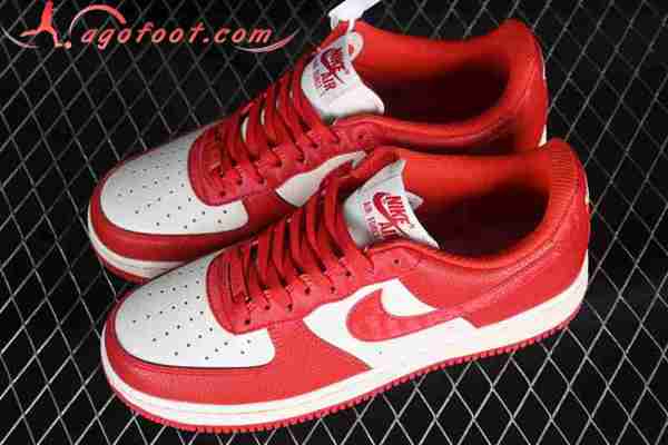 Nike Air Force 1'07 Low Blanc/Rouge CW2288-111-03